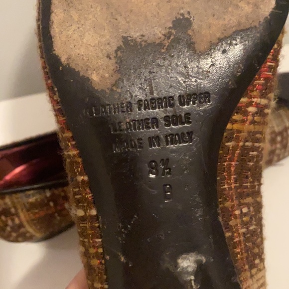 Saks Fifth Avenue made in Italy 8.5 shoes - Picture 8 of 9